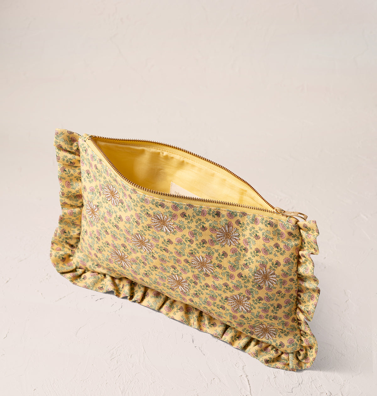 Buttercup Meadow Frill Pouch