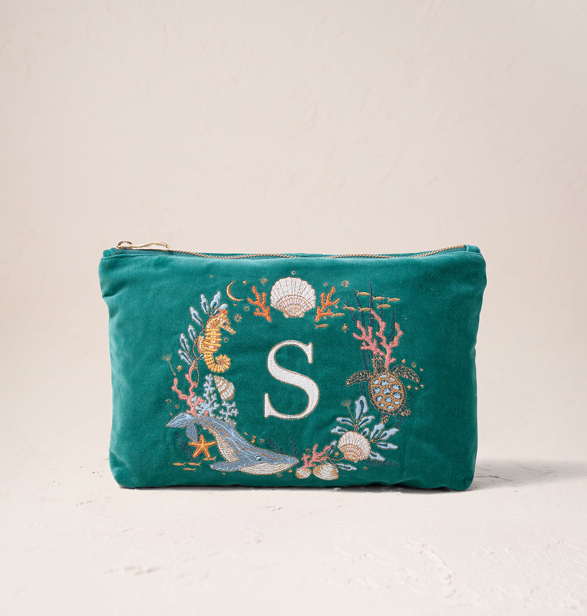 Ocean Alphabet Everyday Pouch – Elizabeth Scarlett