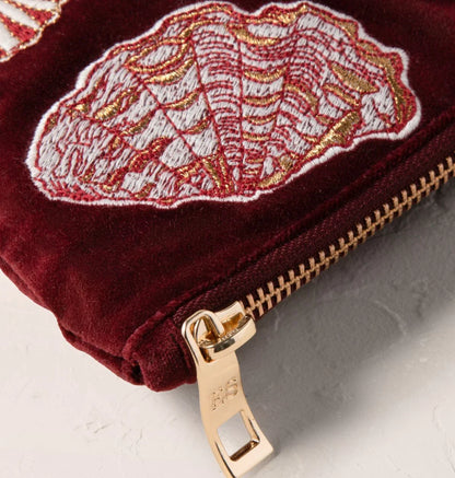 Ocean Treasures Velvet Everyday Pouch