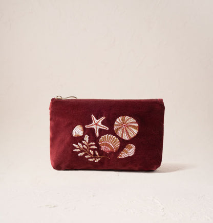 Ocean Treasures Velvet Mini Pouch