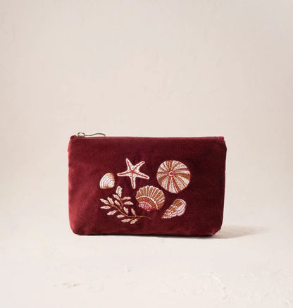 Ocean Treasures Velvet Mini Pouch