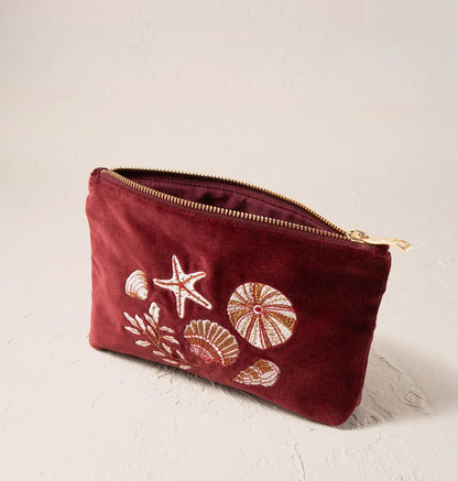Ocean Treasures Velvet Mini Pouch