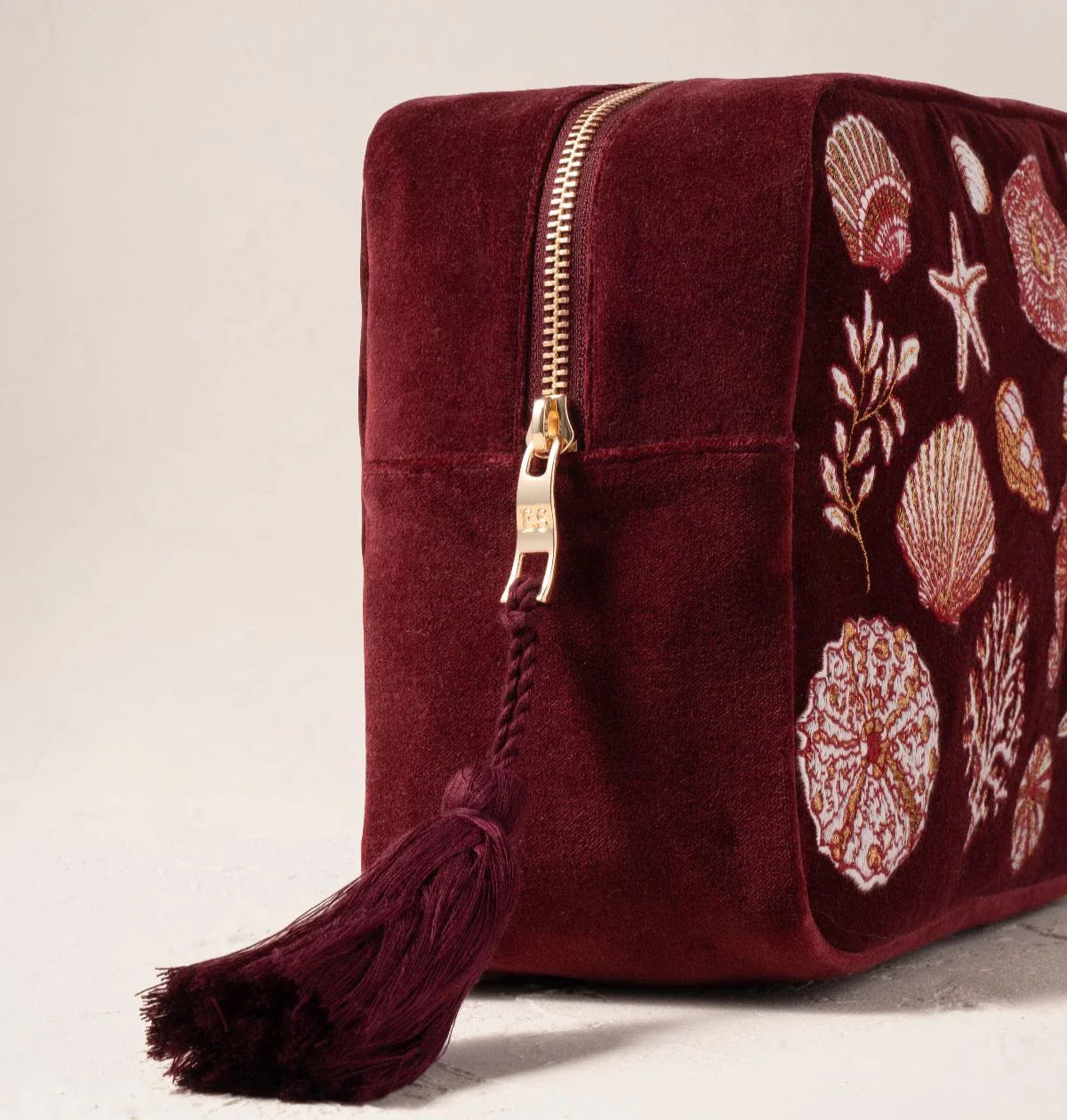 Ocean Treasures Velvet Wash Bag