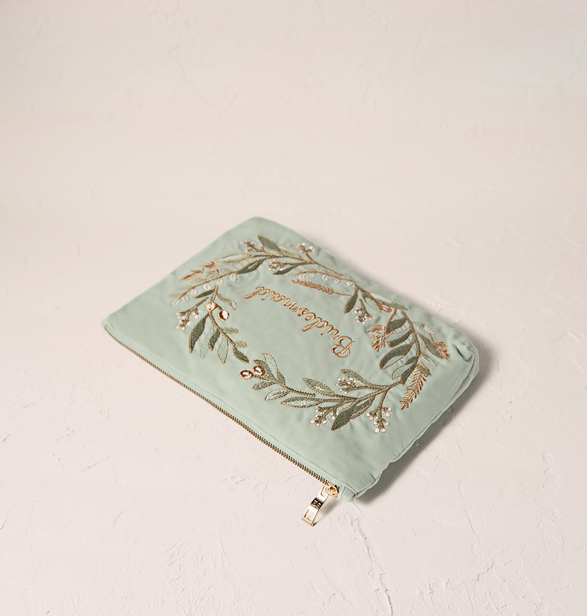 Olive Branch Bridesmaid Everyday Pouch – Elizabeth Scarlett