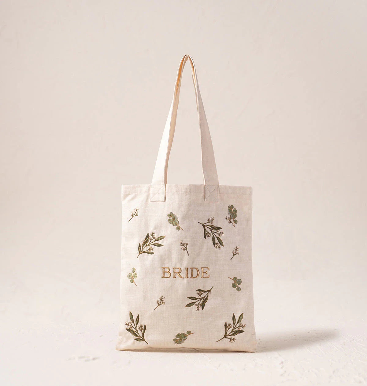 Olive Branch Bride Canvas Tote