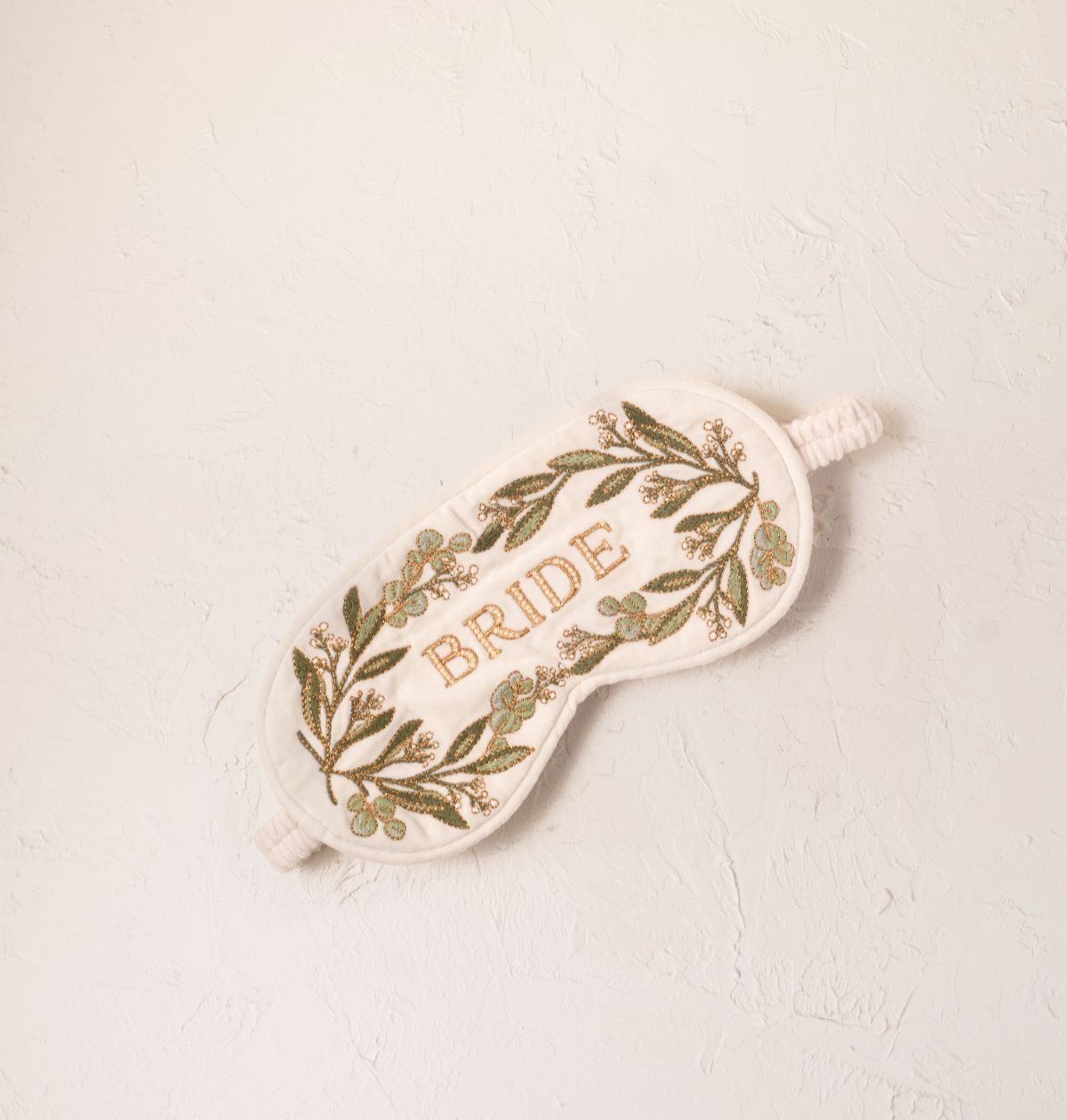 Olive Branch Bride Eye Mask
