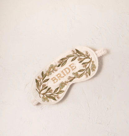 Olive Branch Bride Eye Mask