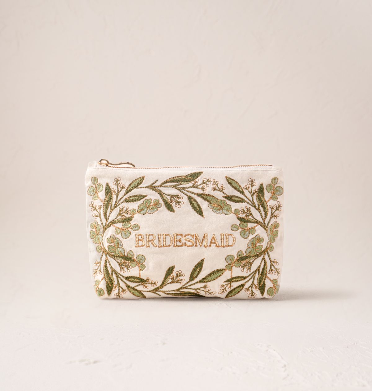 Olive Branch Bridesmaid Mini Pouch