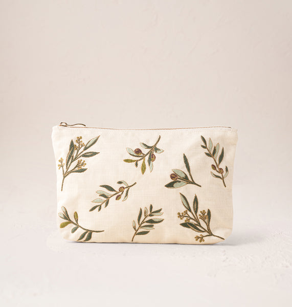NEW cover!【Elizabeth Scarlett】オリーブブランチ ポーチ Olive Branch Everyday Pouch – Elizabeth Scarlett
