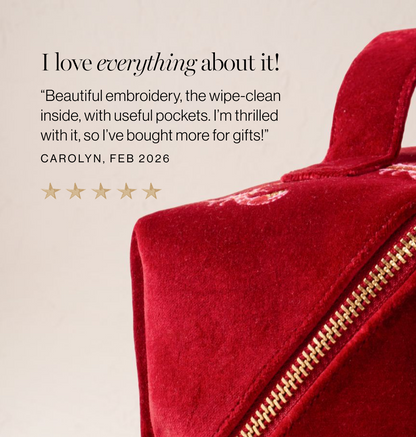 Lobster Open Flat Makeup Bag