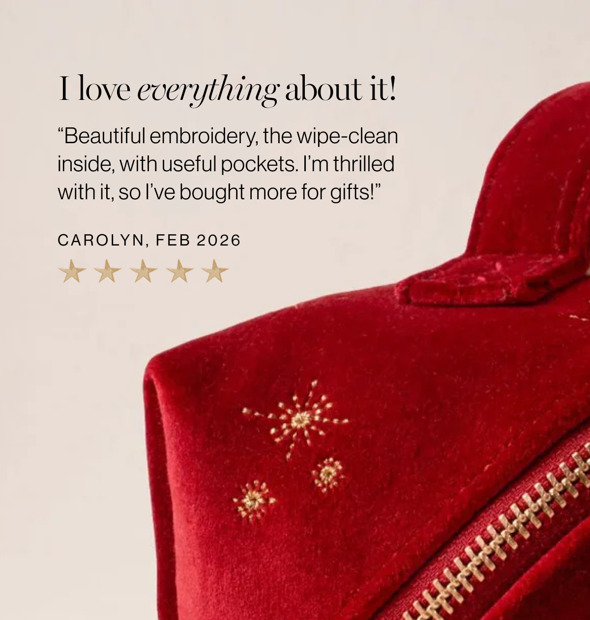 Enchanted Heart Open Flat Makeup Bag