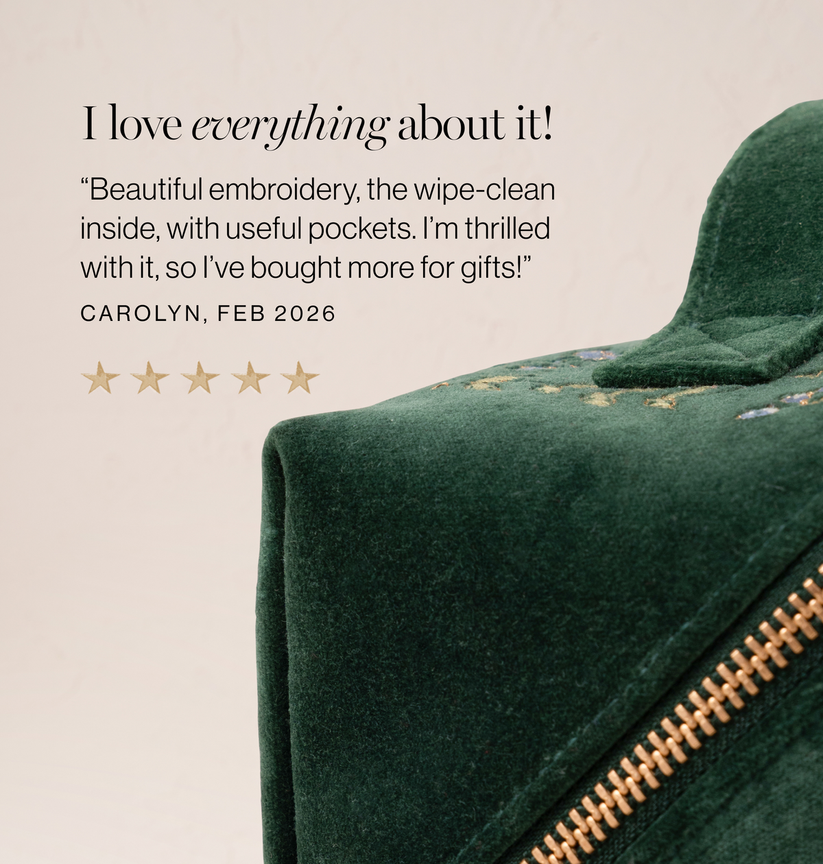 Wild Wonders Open Flat Makeup Bag