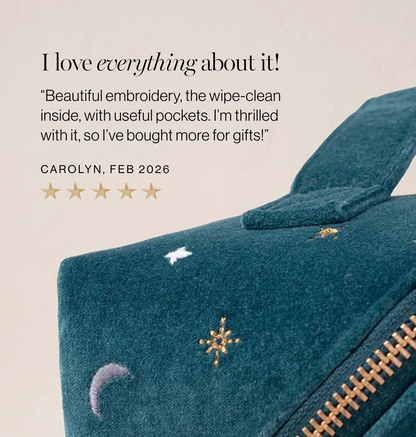 Celestial Eye Open Flat Makeup Bag