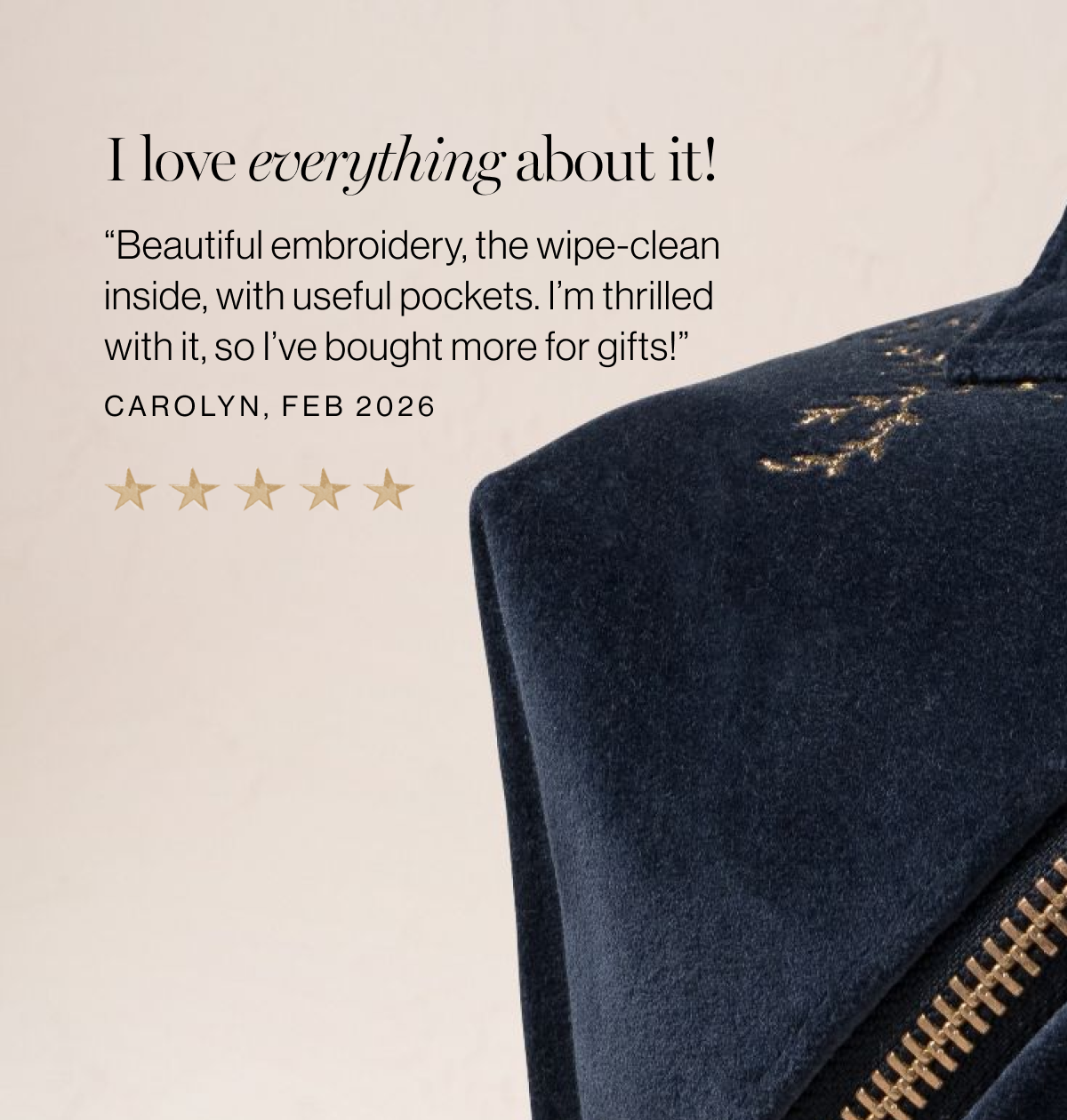 Botanical Peacock Velvet Open Flat Makeup Bag