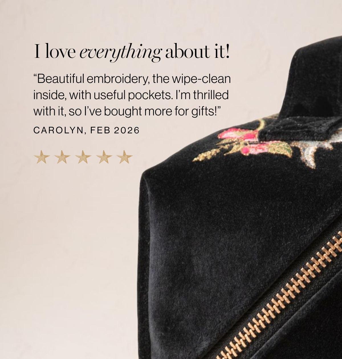 Wild Rhino Open Flat Makeup Bag