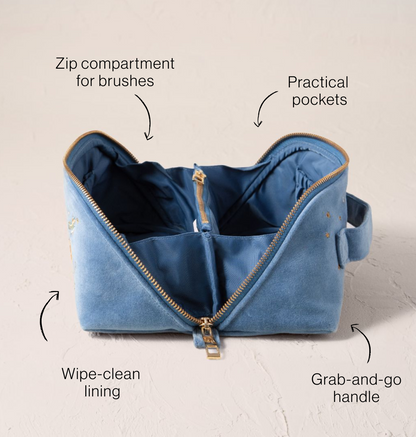 Lion Pride Open Flat Makeup Bag