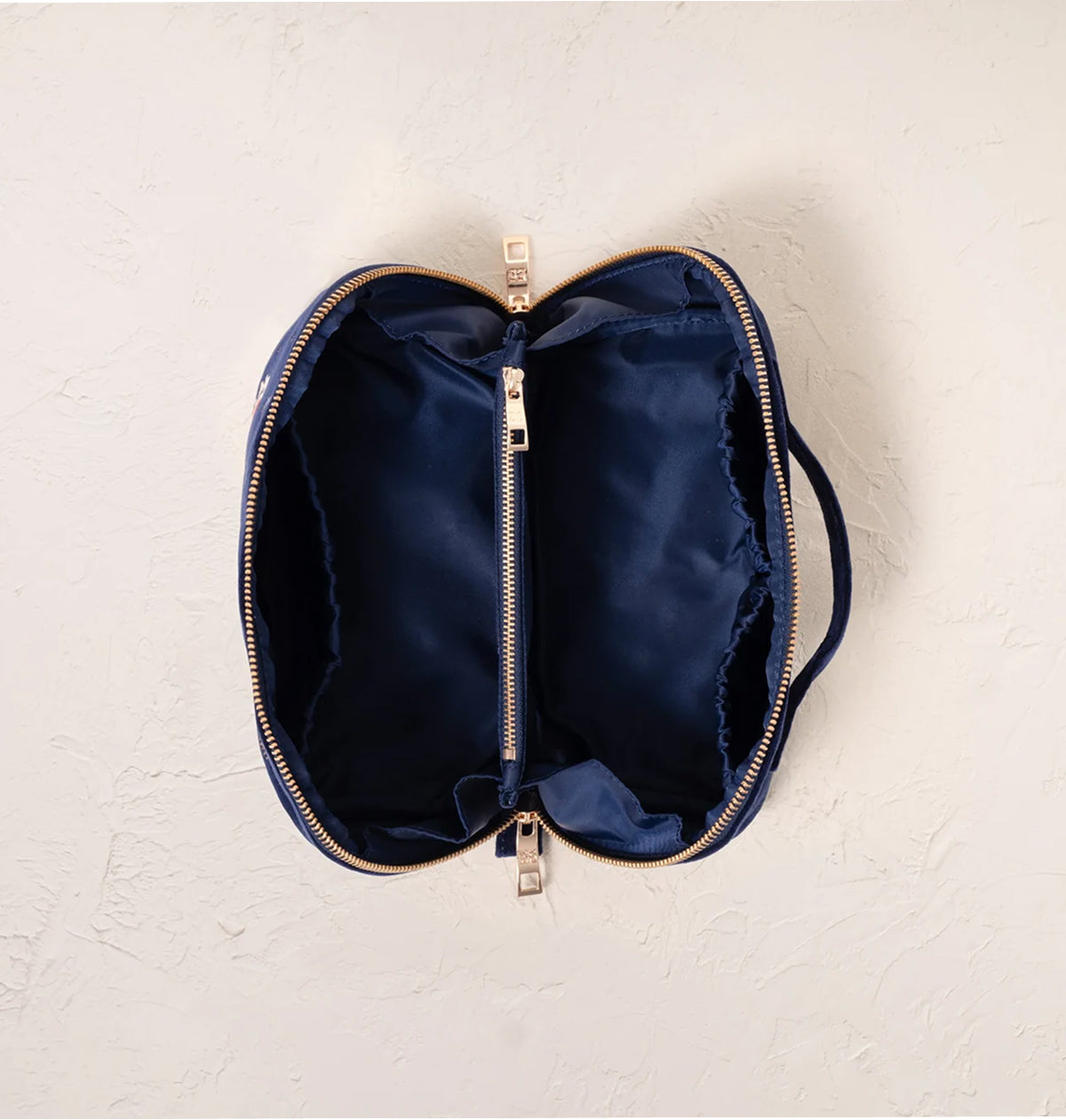 Enchanted Alphabet Open Flat Makeup Bag