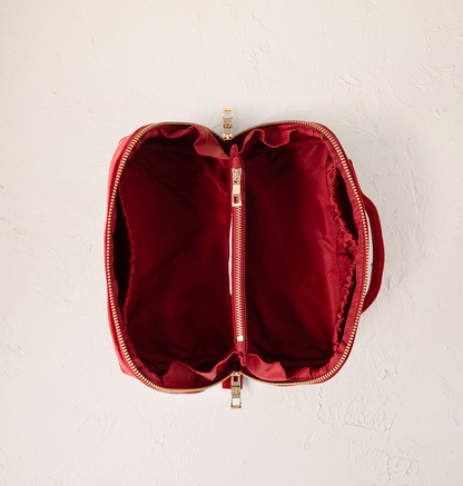 Love Hearts Open Flat Makeup Bag