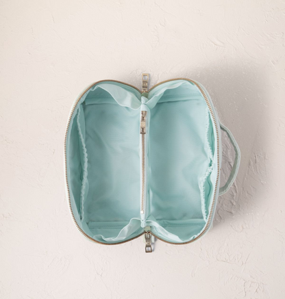 Baby Turtle Conservation Open Flat Makeup Bag