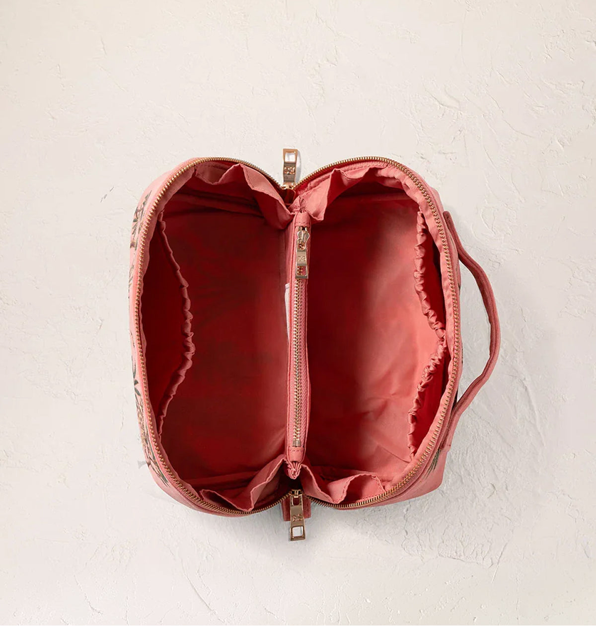 World Wildlife Open Flat Makeup Bag