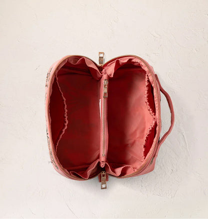 World Wildlife Open Flat Makeup Bag