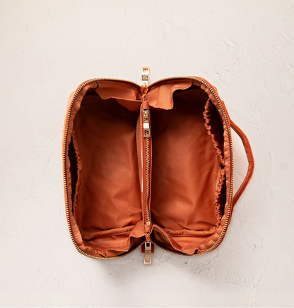 Mystical Lion Open Flat Makeup Bag