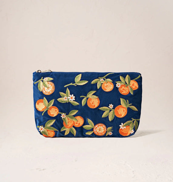 Elizabeth Scarlett 刺繍花柄ポーチ Orange Blossom Everyday Pouch – Elizabeth Scarlett
