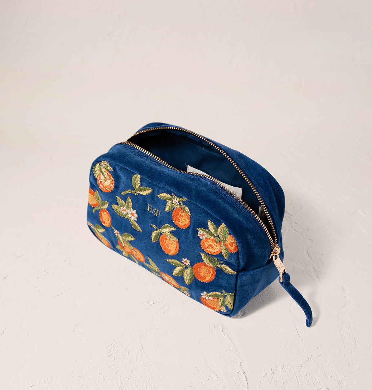 Orange Blossom Makeup Bag