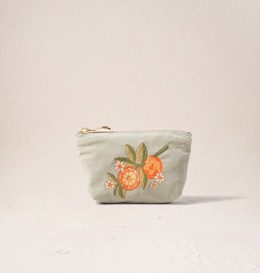Orange Blossom Coin Purse