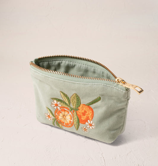 Orange Blossom Coin Purse