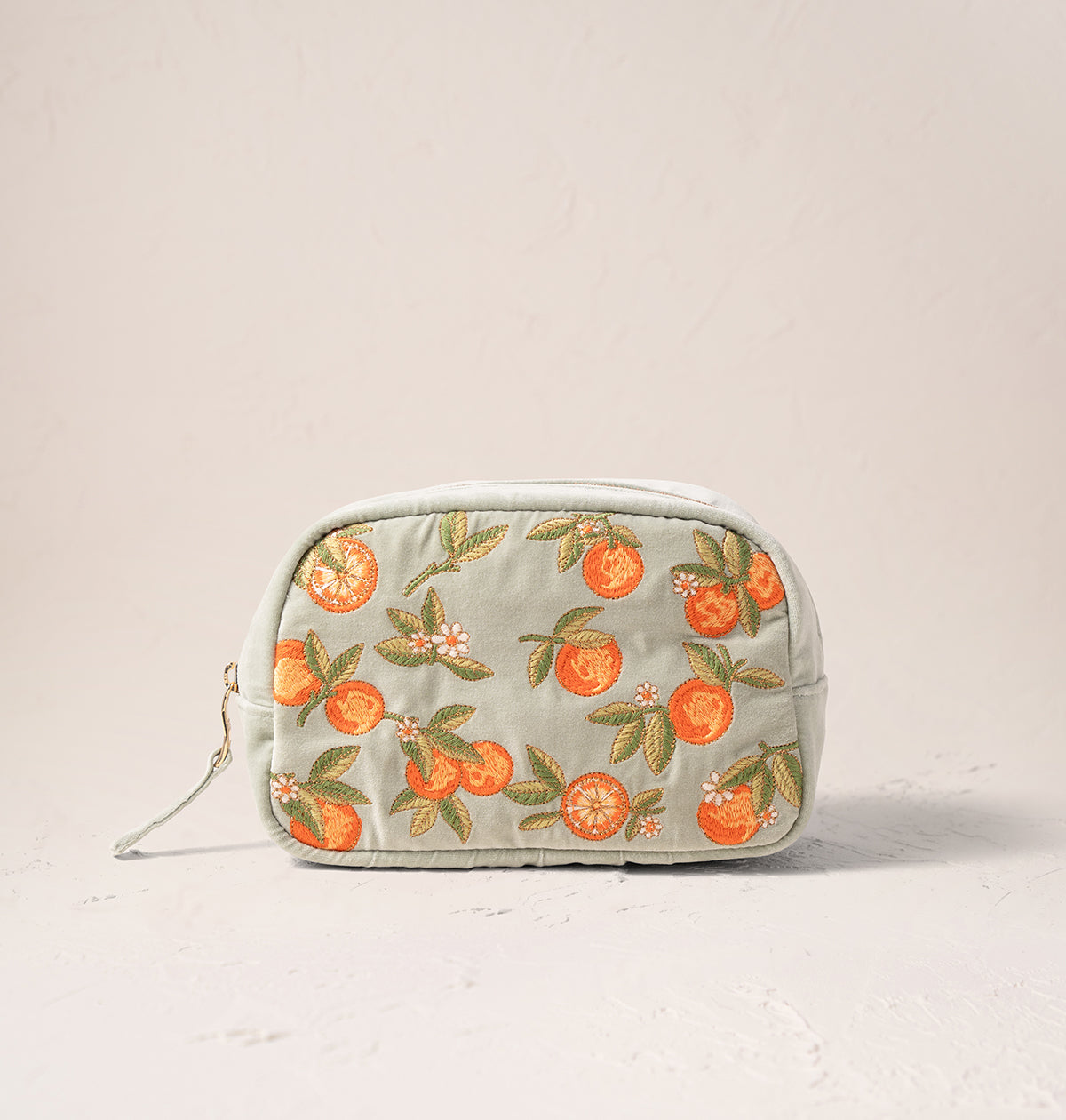Orange Blossom Makeup Bag