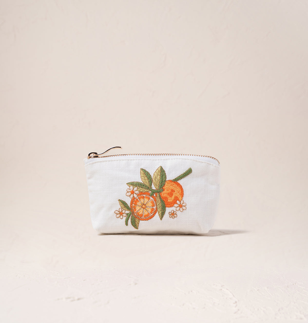【Elizabeth Scarlett】Orange Blossom Everyday Pouch Orange Blossom Everyday Pouch – Elizabeth Scarlett