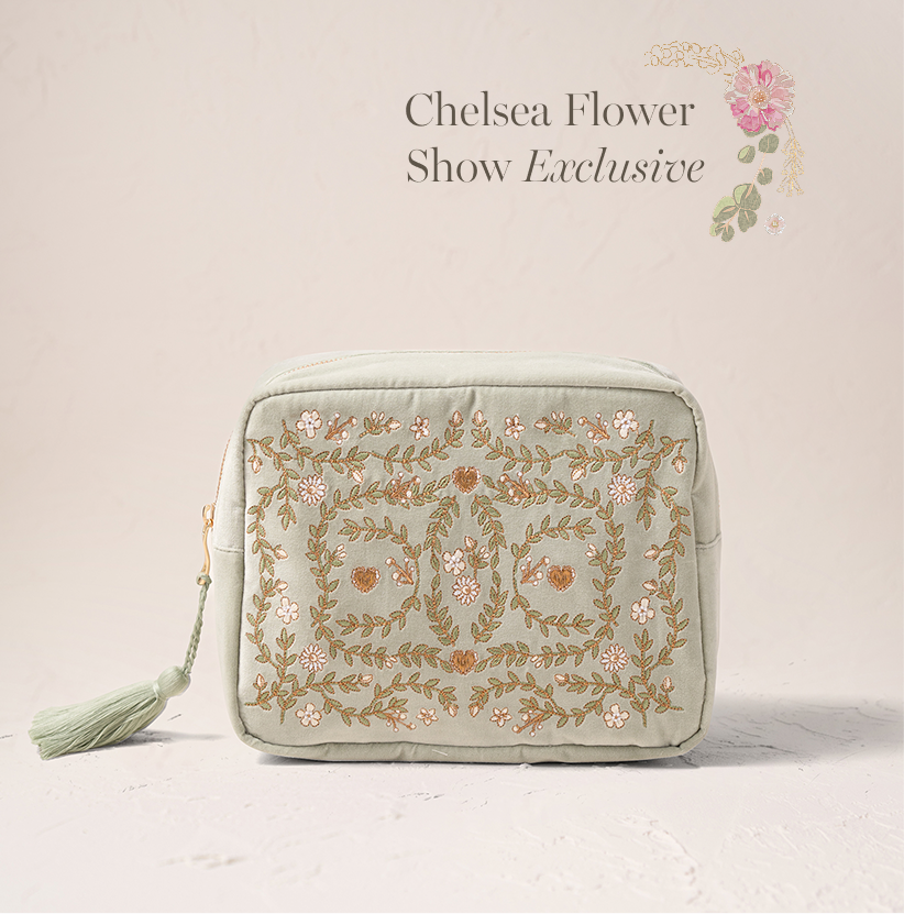 English Garden Wash Bag