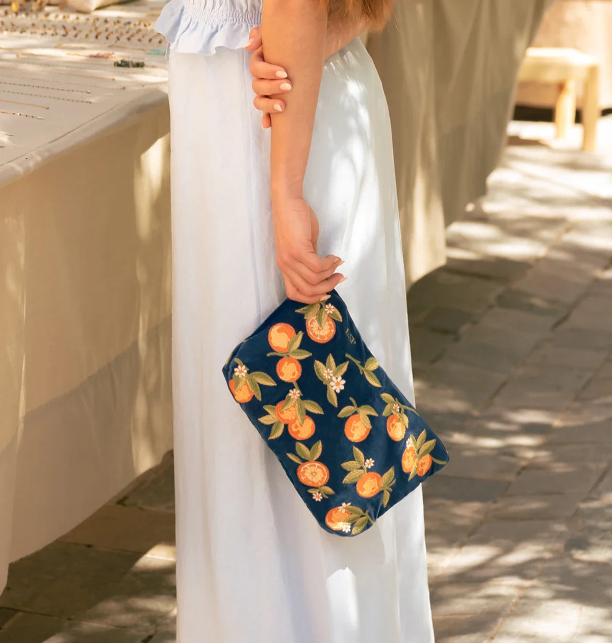 Orange Blossom Everyday Pouch