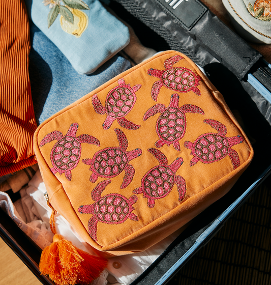 Turtle Conservation Wash Bag