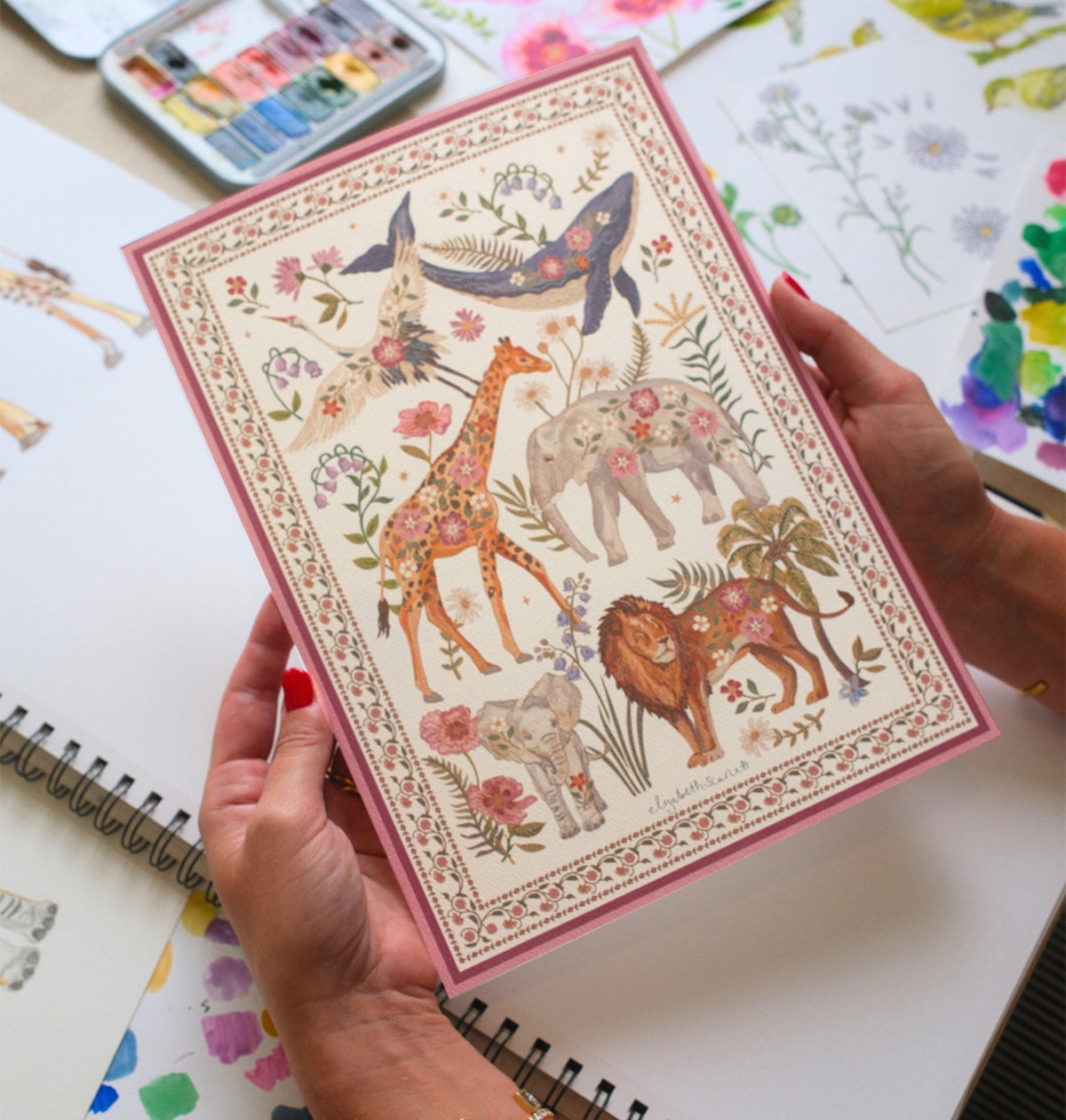 Limited-Edition Wild Wonders A4 Art Print
