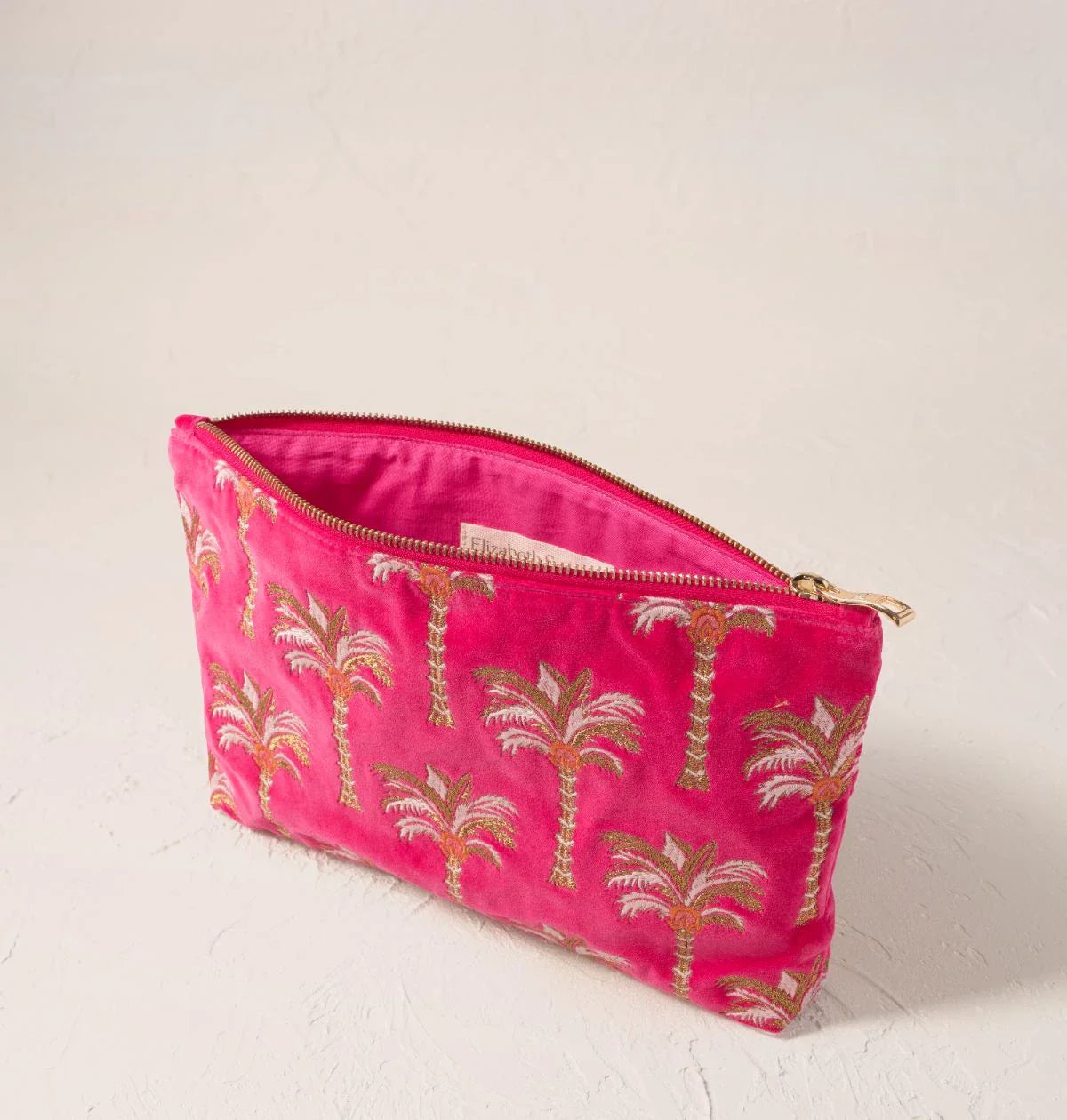 Palms Velvet Everyday Pouch