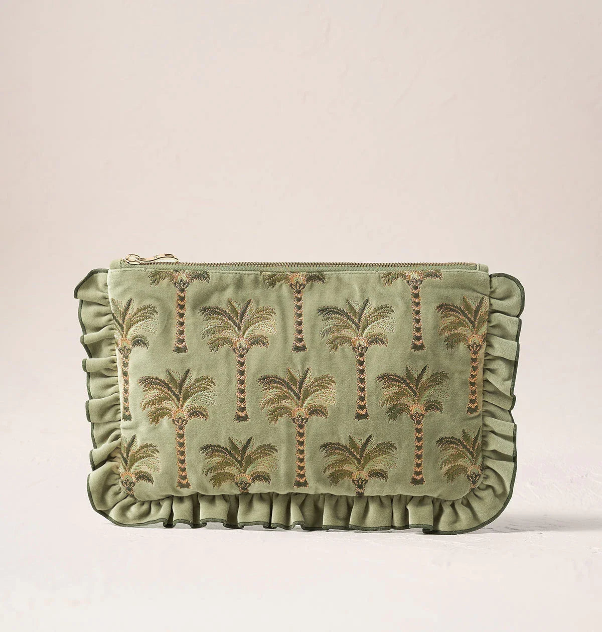 Palms Frill Pouch
