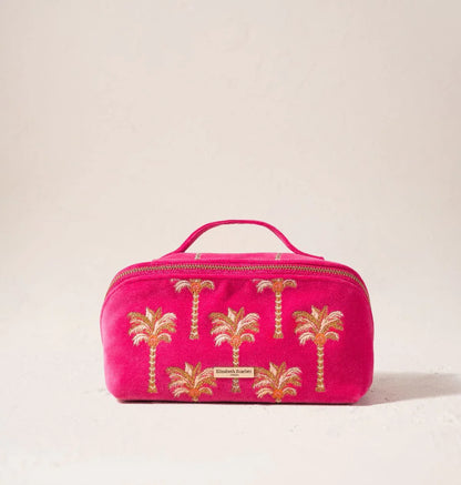 Palms Velvet Open Flat Makeup Bag