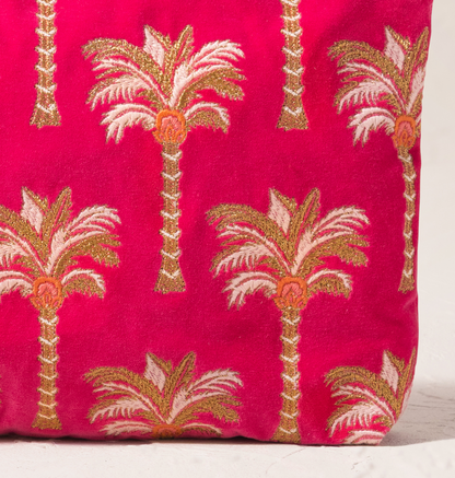 Palms Velvet Everyday Pouch