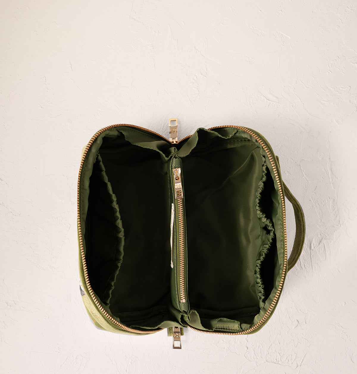 Pandas Open Flat Makeup Bag