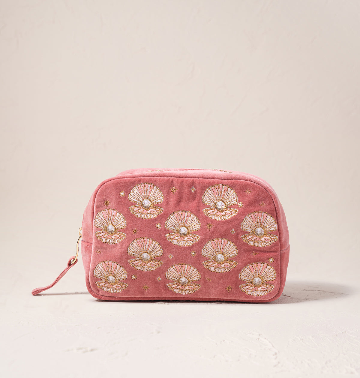 Pearl Shell Makeup Bag – Elizabeth Scarlett