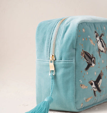 Penguins Wash Bag