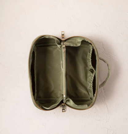 Peony Open Flat Makeup Bag