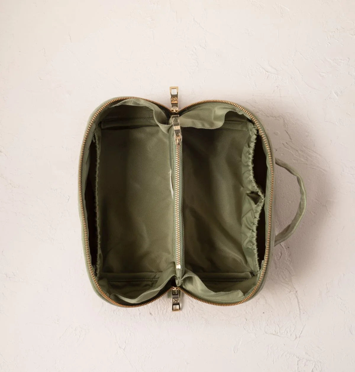 Peony Open Flat Makeup Bag