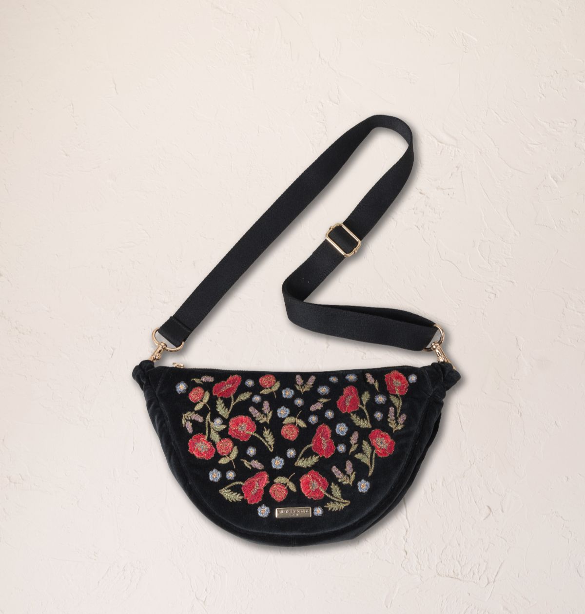 Poppy Meadow Crossbody Sling Bag