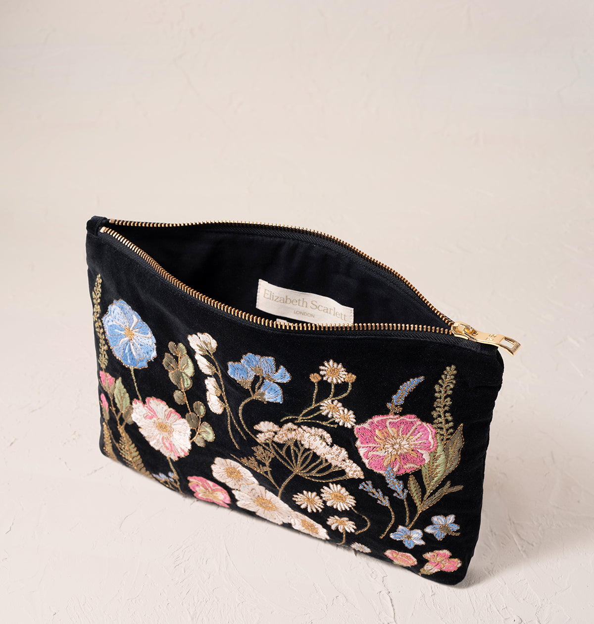Pressed Flowers Everyday Pouch – Elizabeth Scarlett