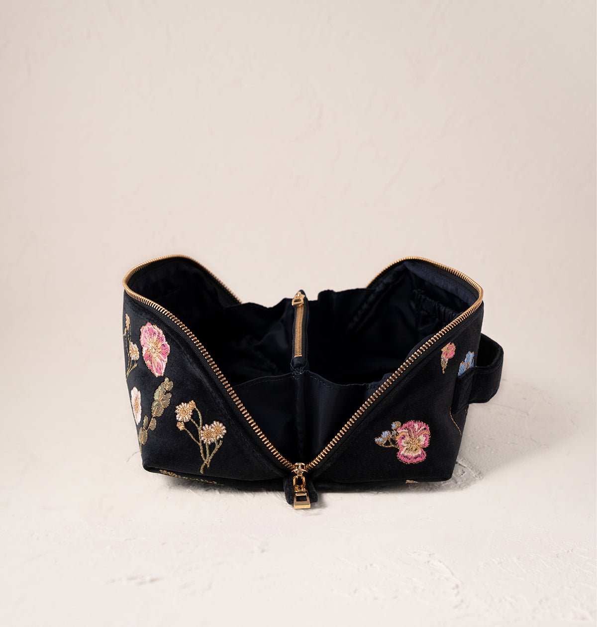 Elizabeth Scarlett open flat makeup ポーチ Honey Bee Open Flat Makeup Bag – Elizabeth Scarlett