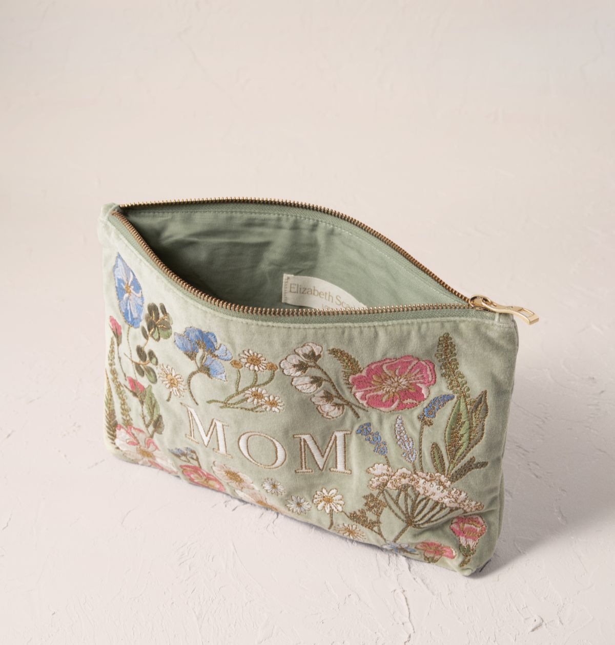 Pressed Flowers Mom Everyday Pouch