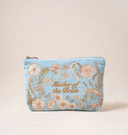Pressed Flowers Bride Everyday Pouch